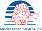 Sunrise Credit Services, Inc. Logo in color. Click to view home page